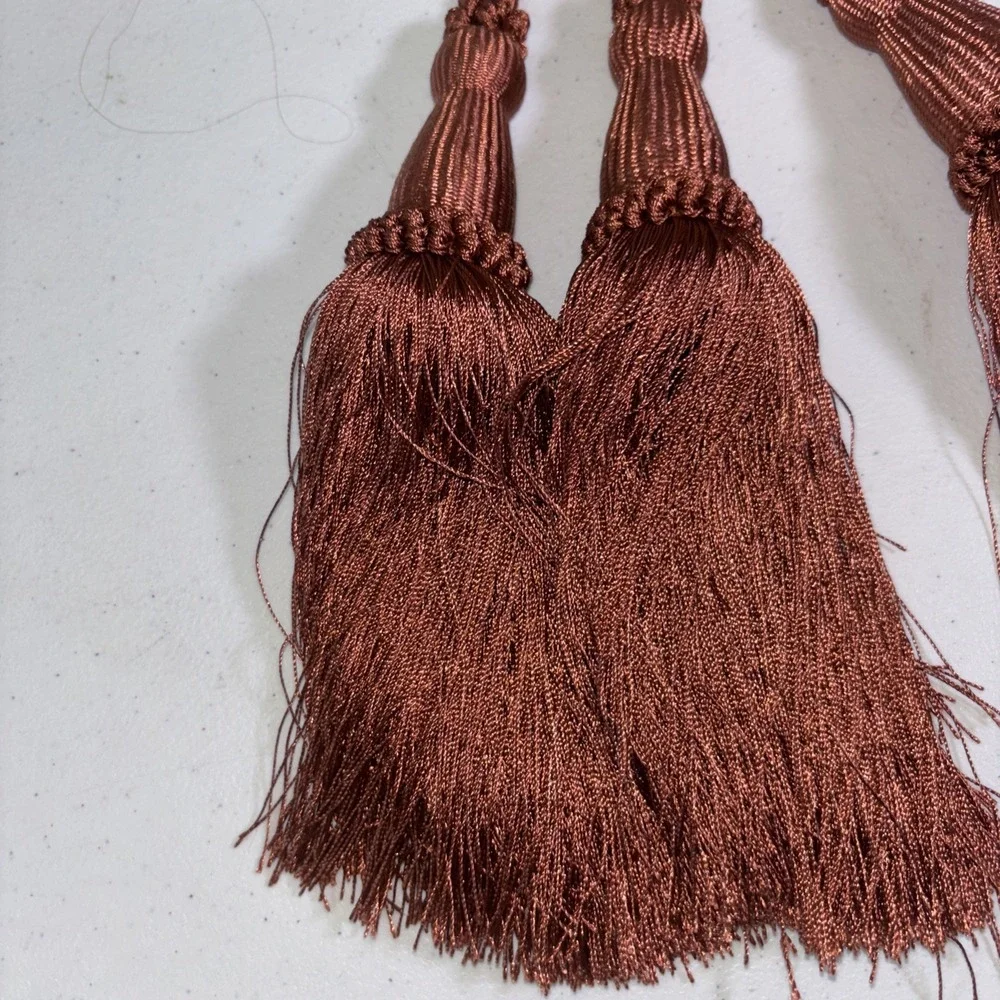 Pair of Terra Cotta Burnt Orange 8